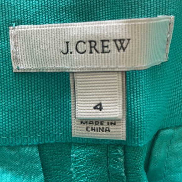 turquoise shorts from J Crew - Picture 4 of 5